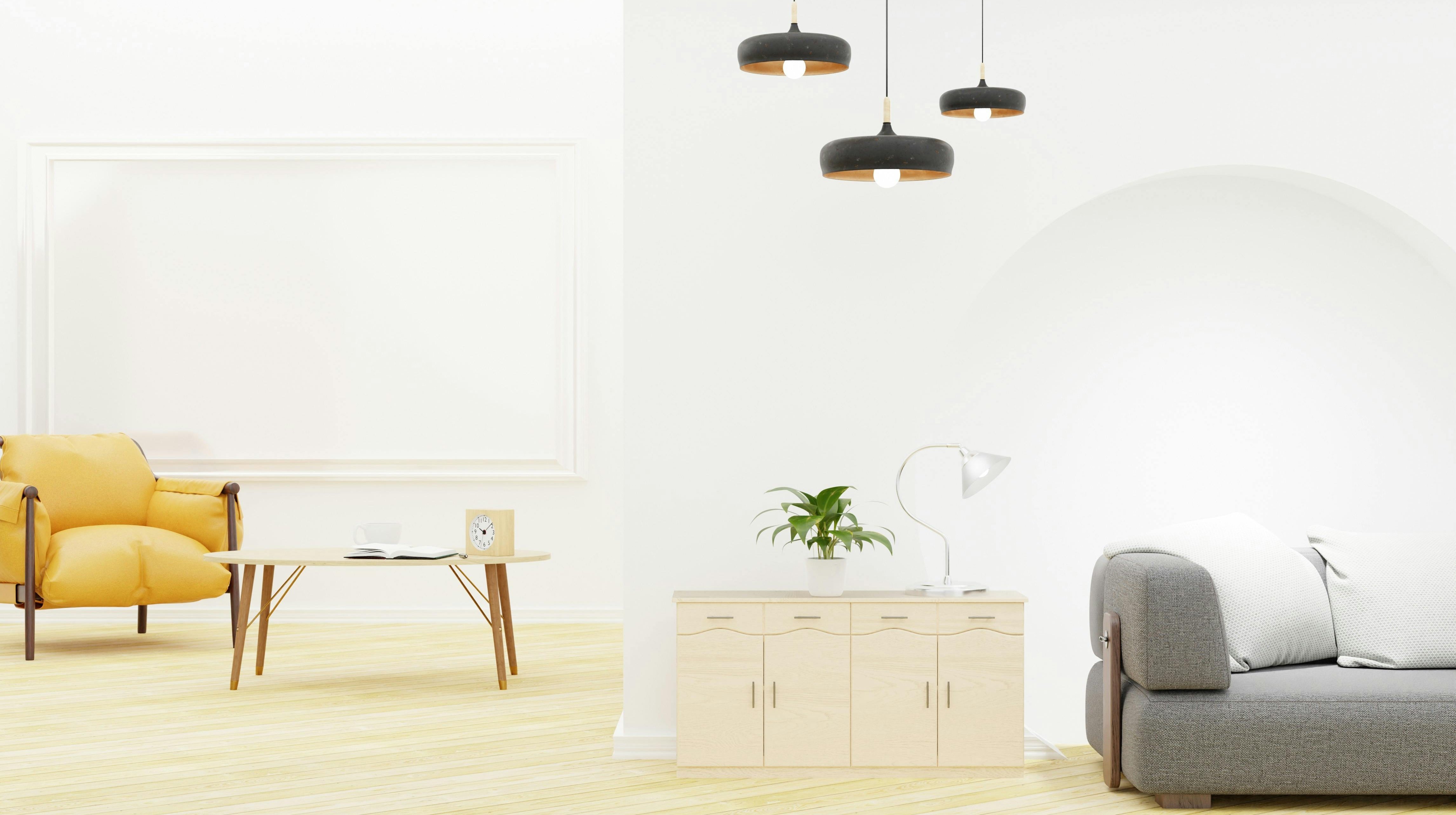 clean and dust-free living room