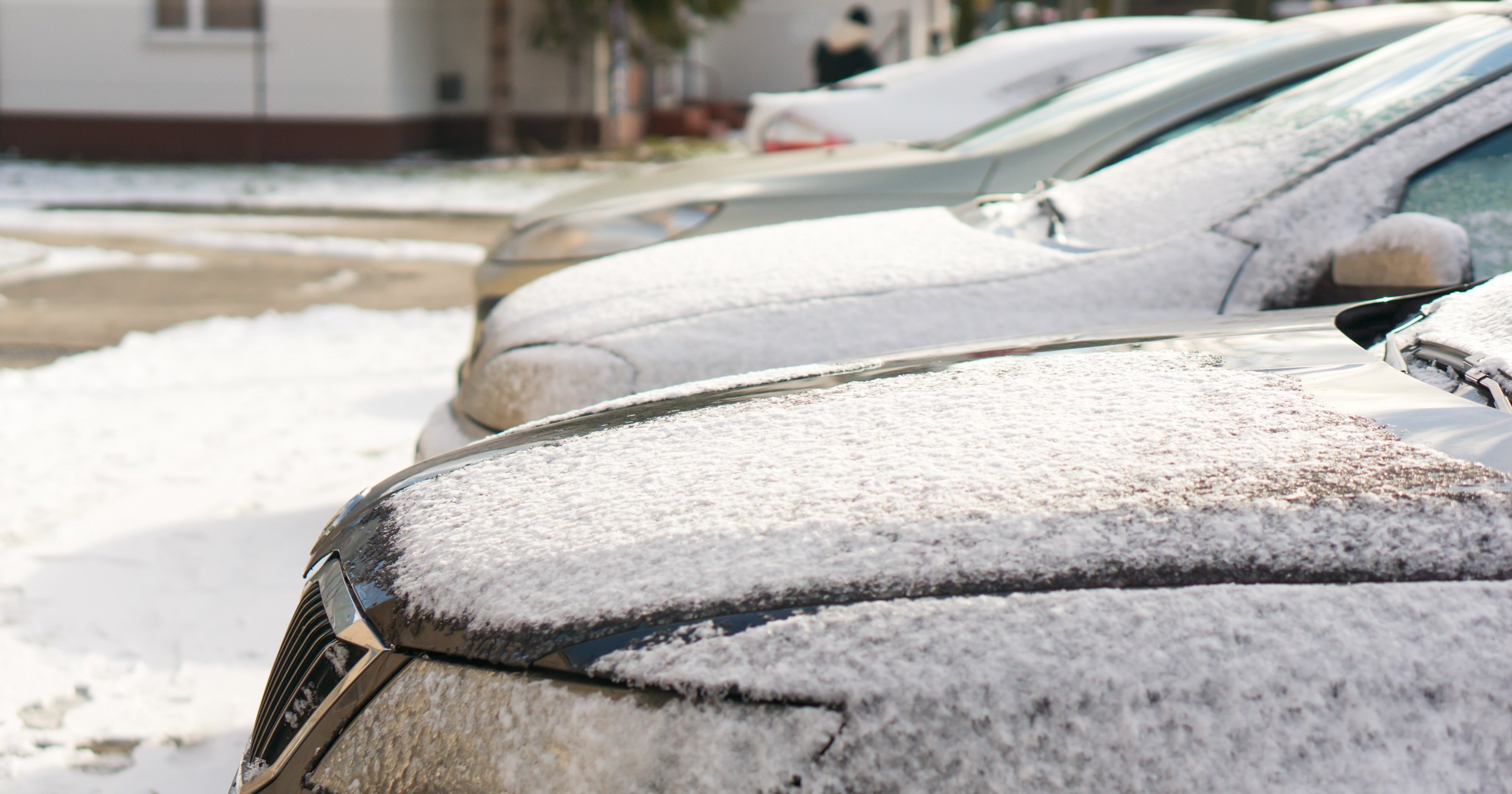 waking every morning with thick layer of ice on cars and driveways.