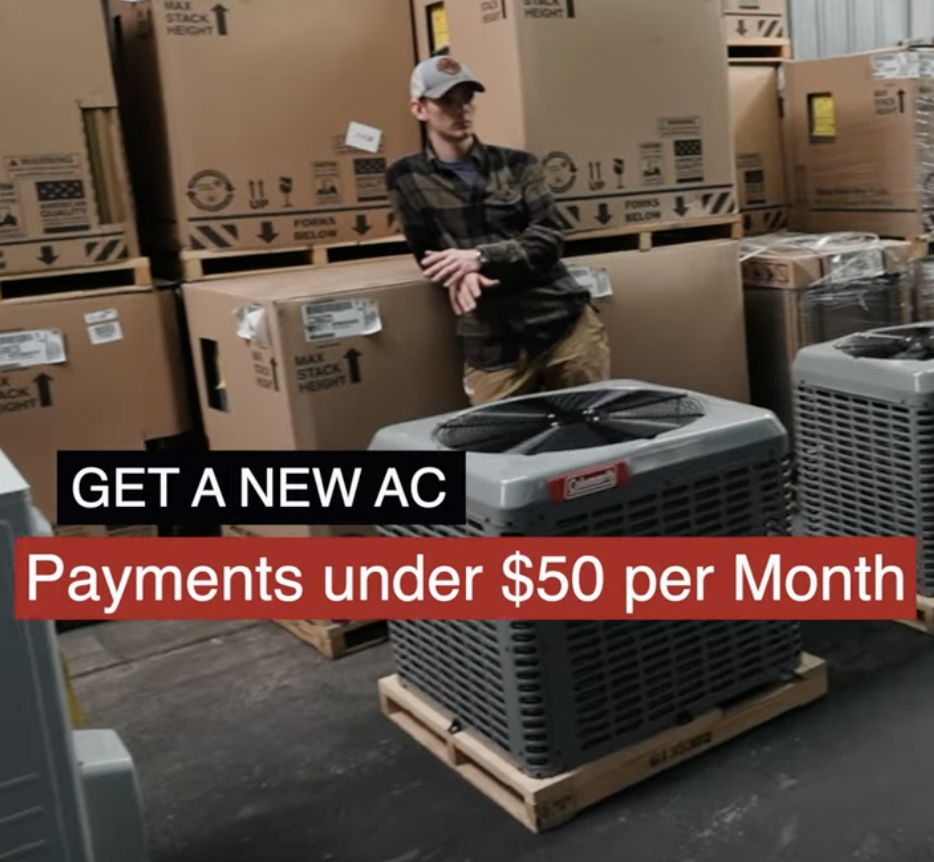 New AC for under $50 per month