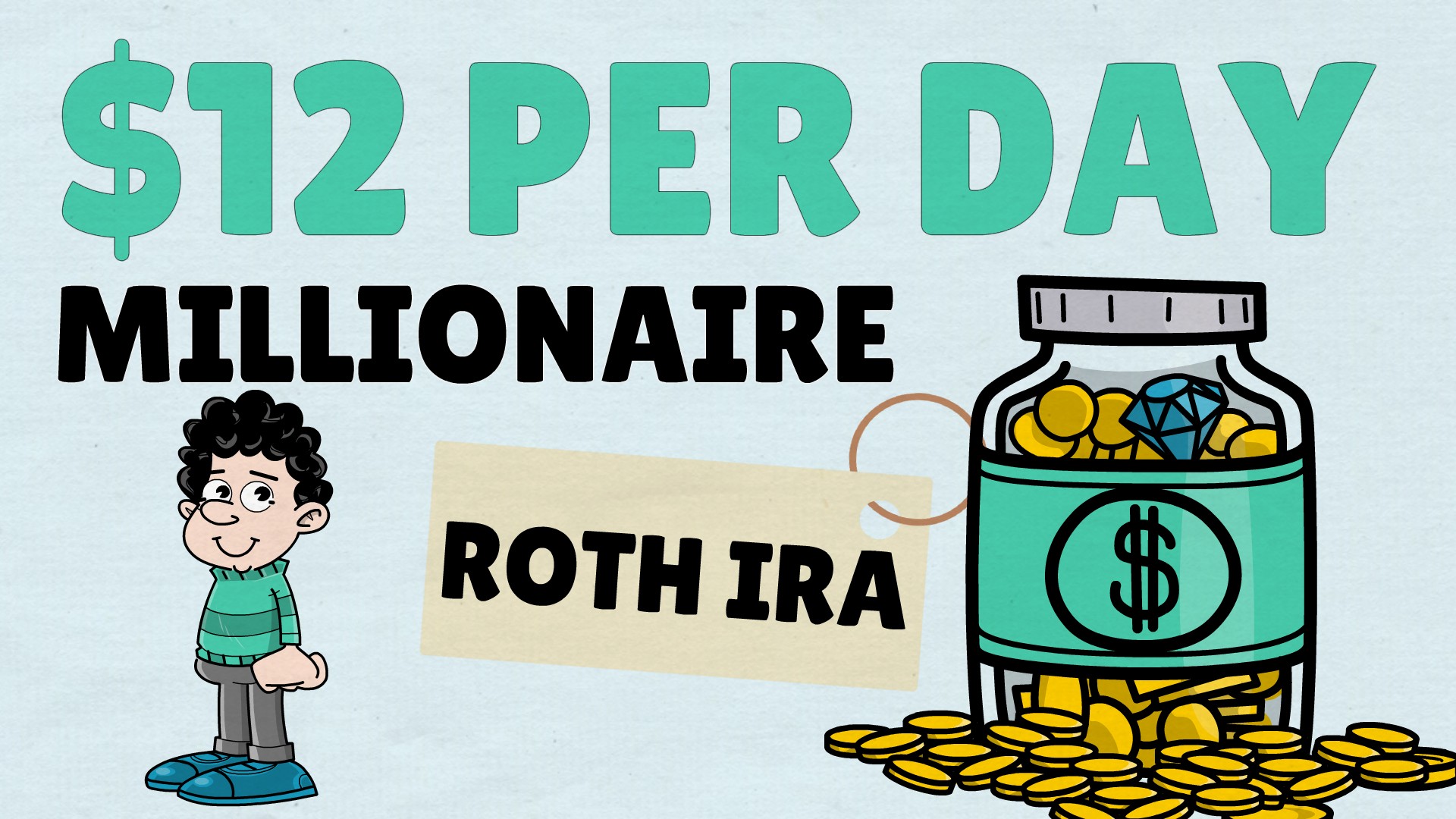 Roth IRA: Become a Tax Free Millionaire With $12 a Day