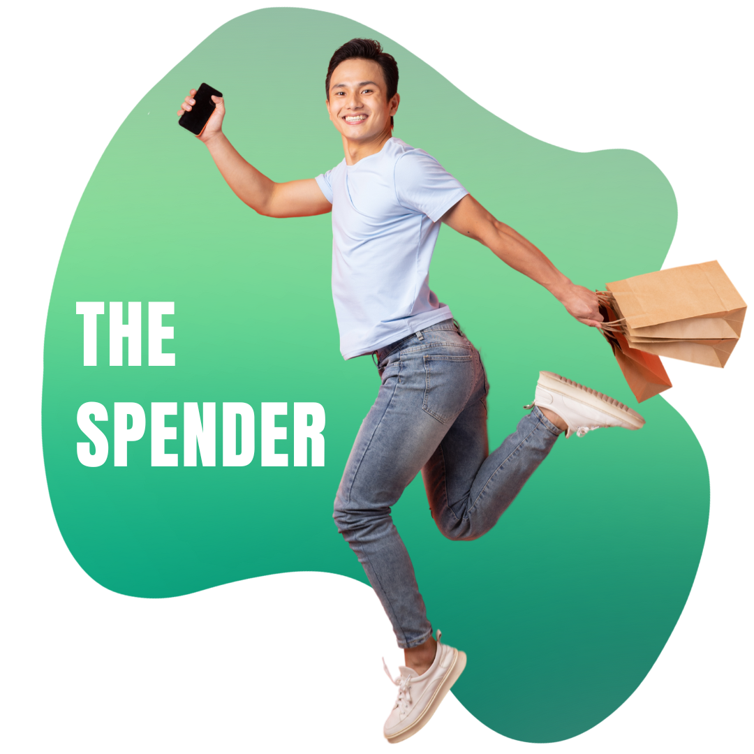 Money personality, the Spender