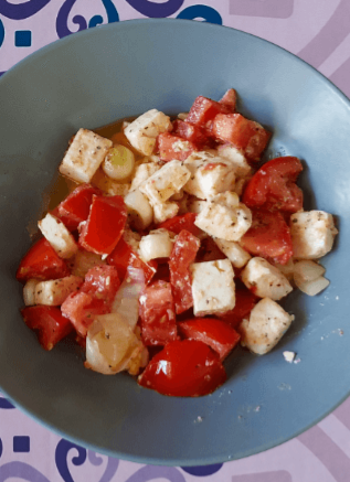 Tomato Feta Pan