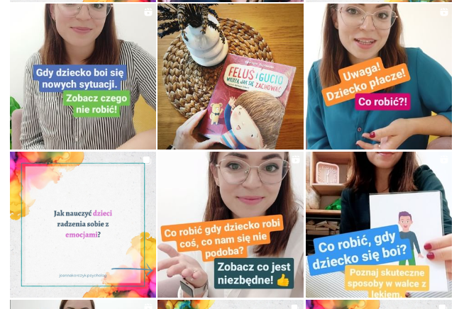 Joanna Korczyk psycholog terapia online media spolecznościowe instagram