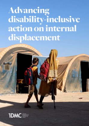 ADVANCING DISABILITY-INCLUSIVE ACTION ON INTERNAL DISPLACEMENT Cover photo