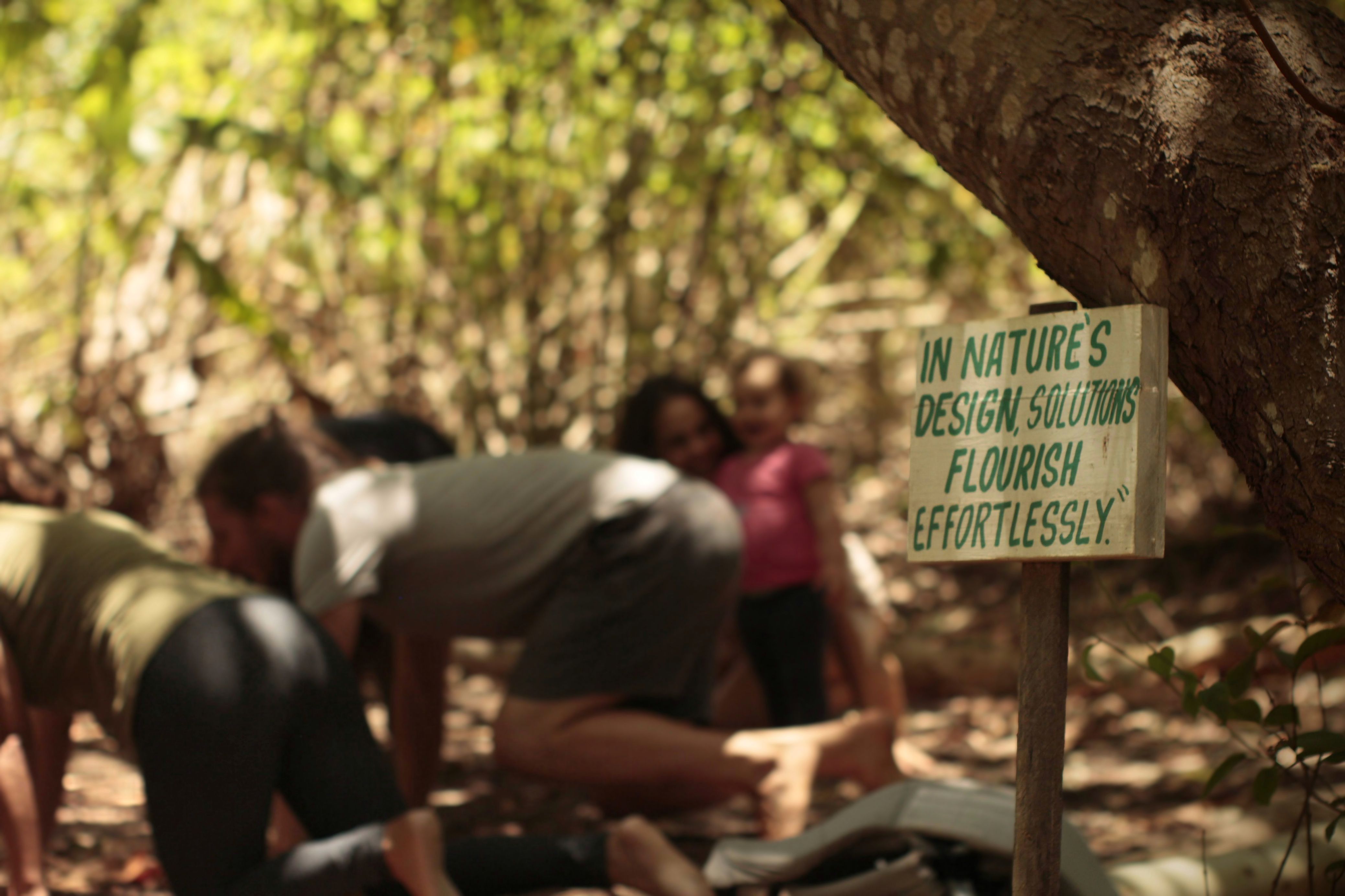Nature connection sign