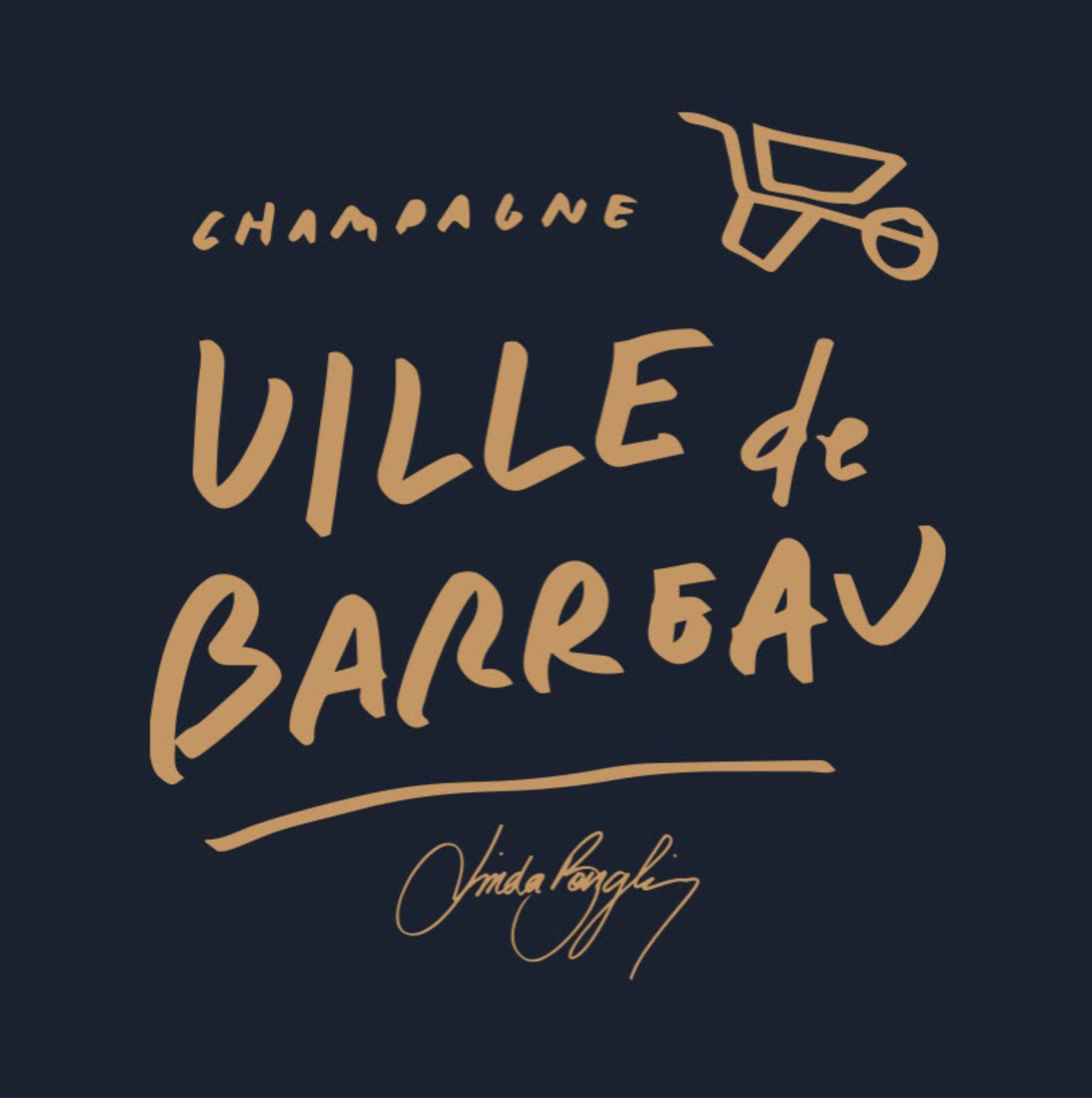 Etikett - Champagne Ville de Barreau