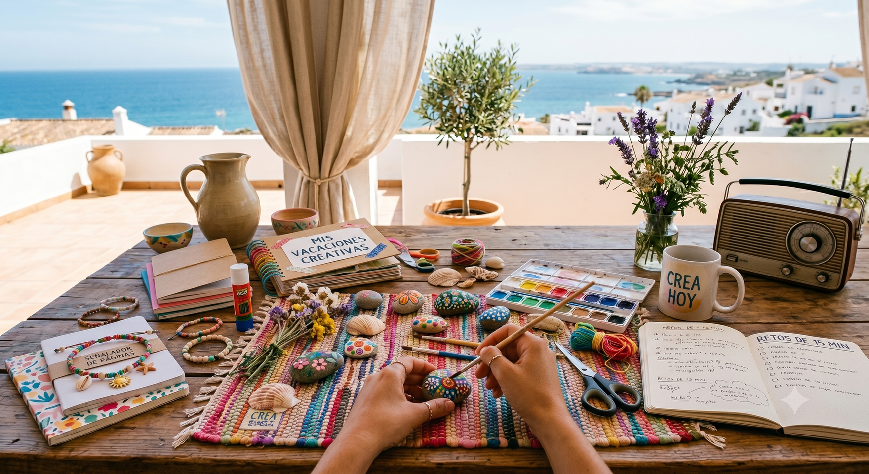 Vacaciones Creativas: 8 Tips Infalibles para Iniciarte en las Manualidades este Verano