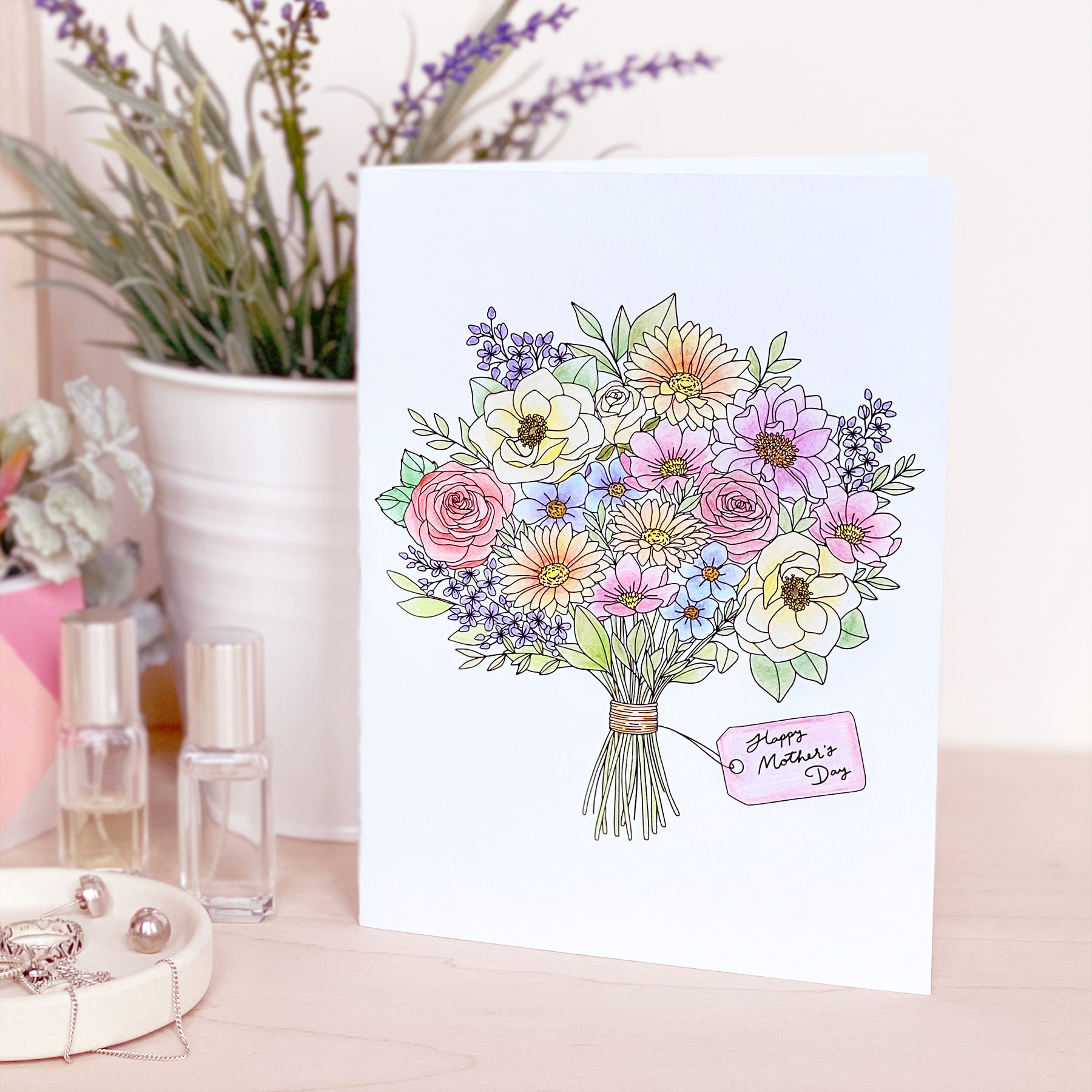 The Rosy Redhead Coloring Pages