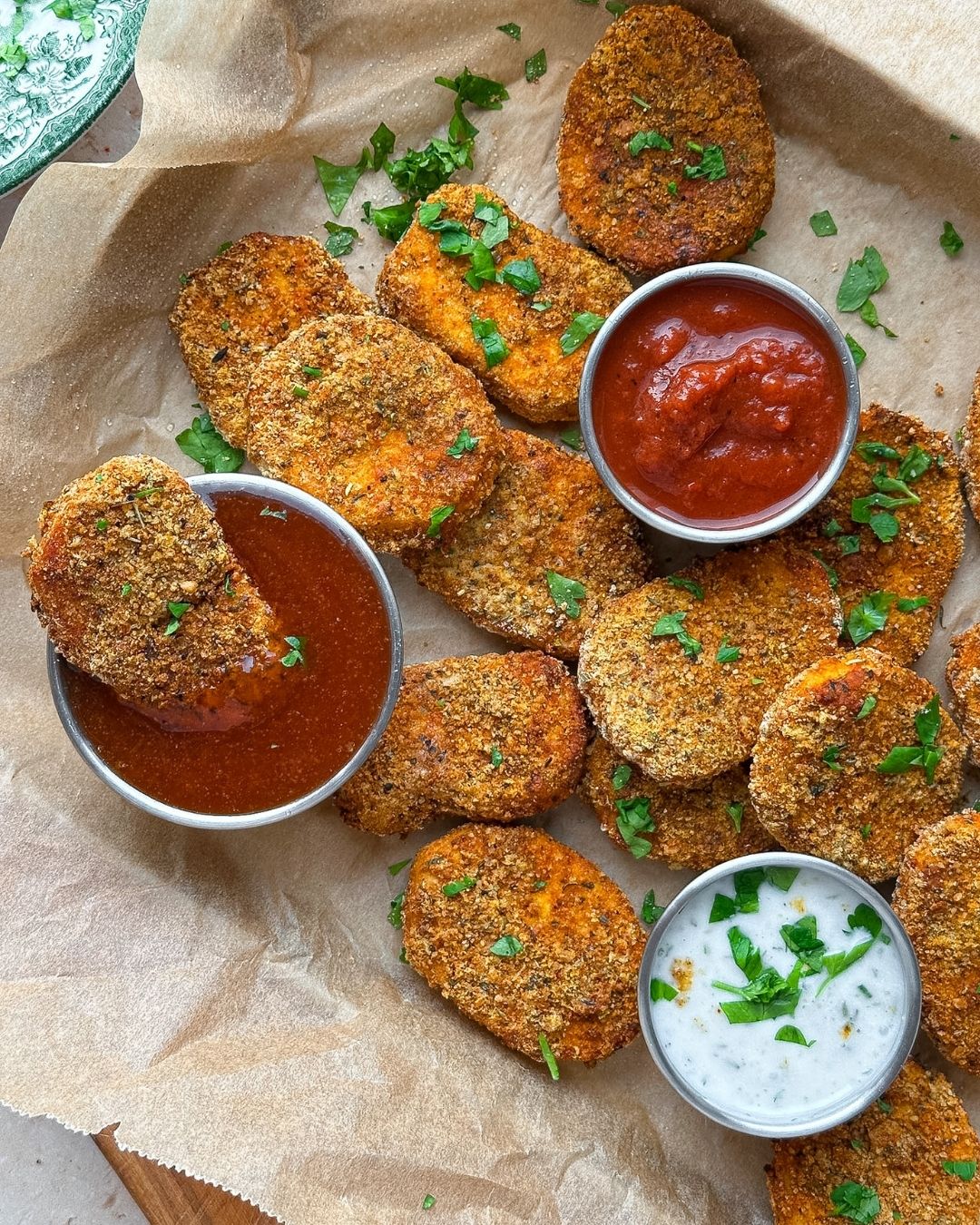 vegaaniset tofu nugetit