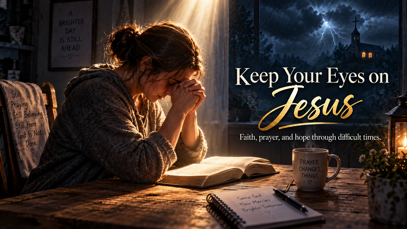 Keep Your Eyes On Jesus