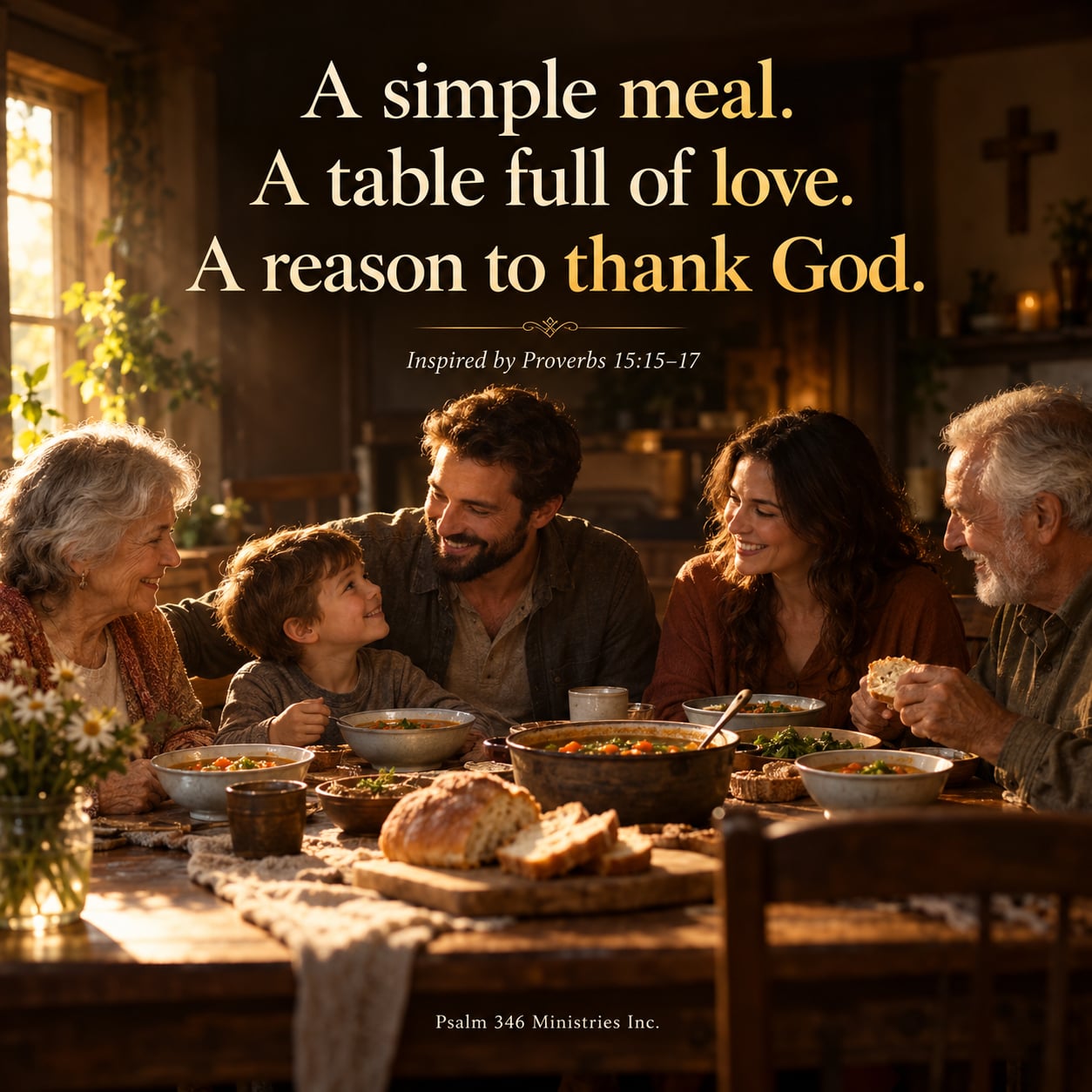 A Little on the Table, an Abundance of Love