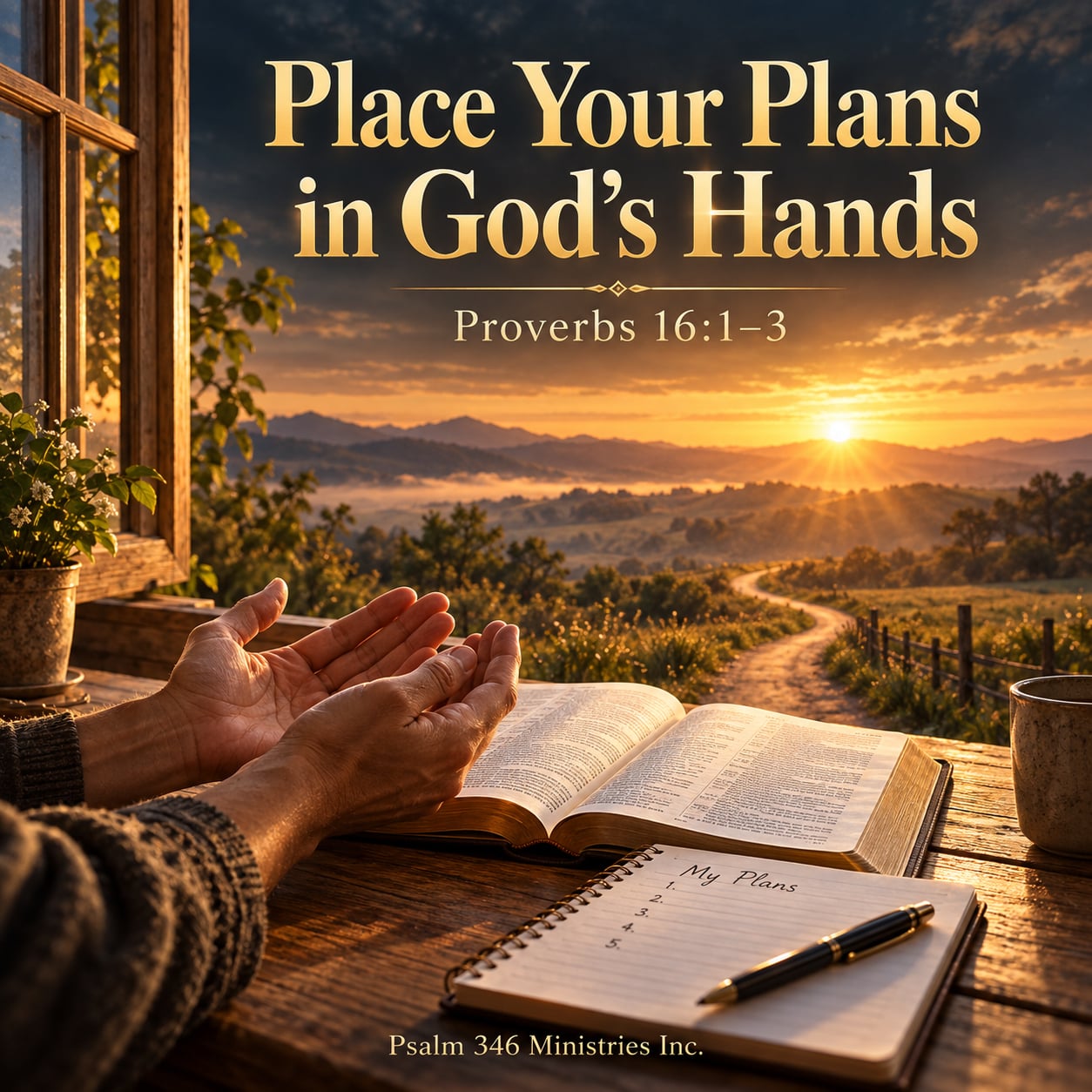 Place Your Plans In God's Hands