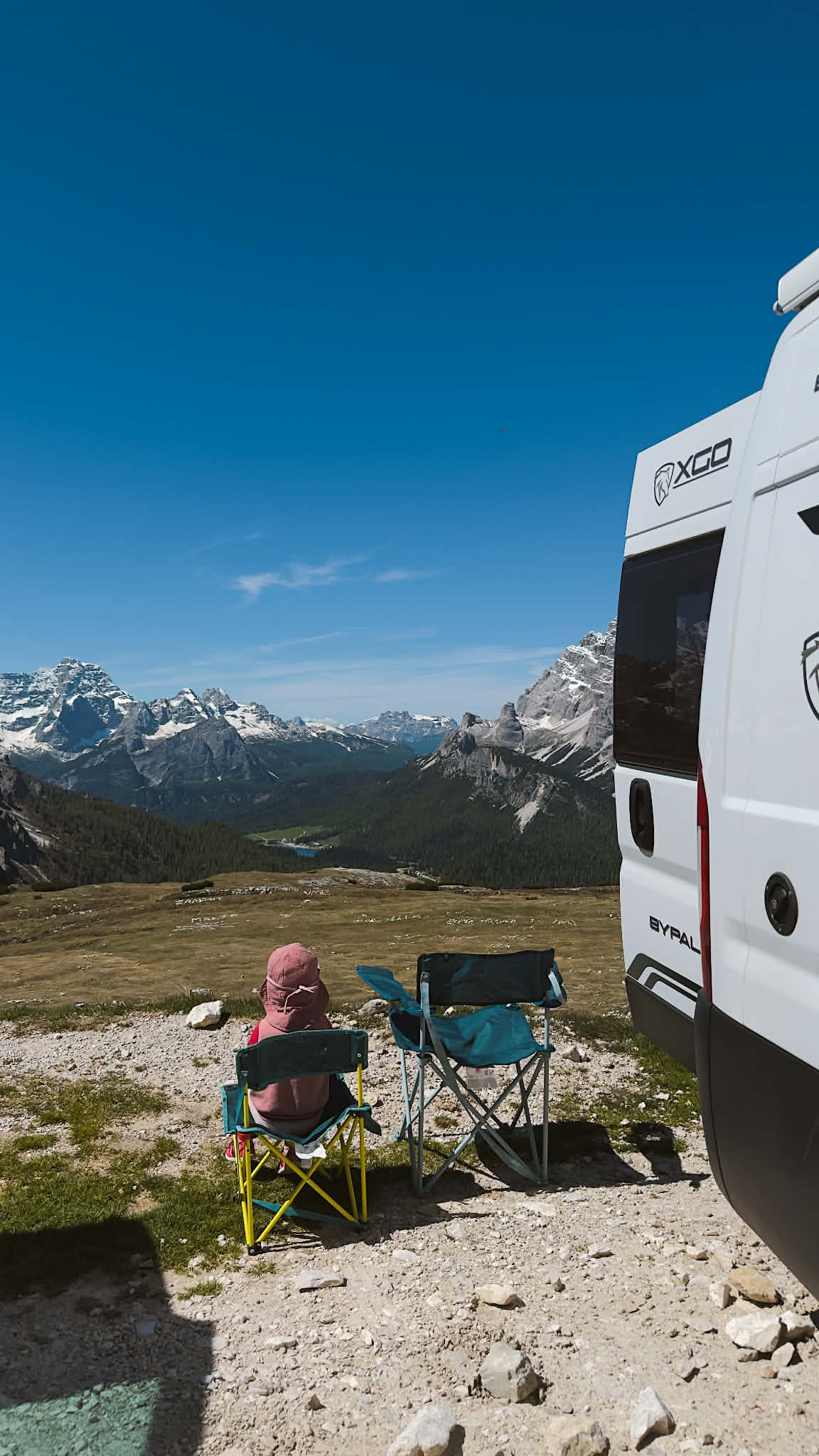 Várandósan a 3 évesünkkel 5 napot lakóautóztunk a Dolomitokban