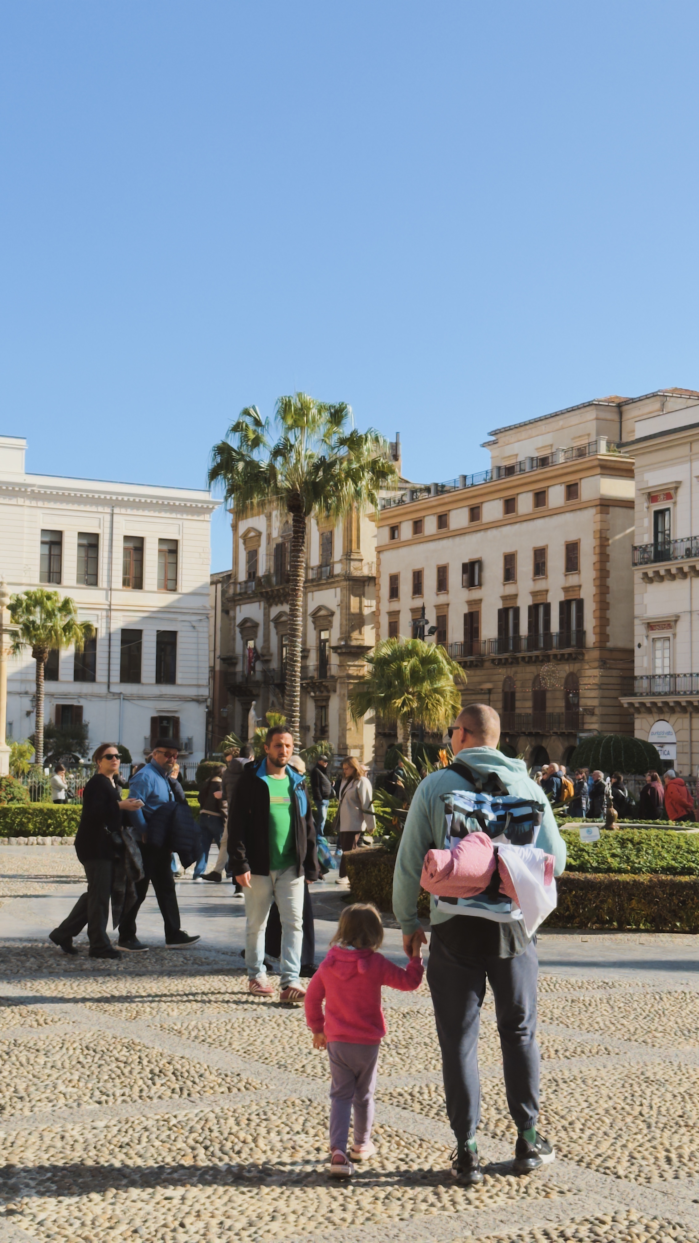 A tökéletes téli uticél kisgyerekkel, Szicília