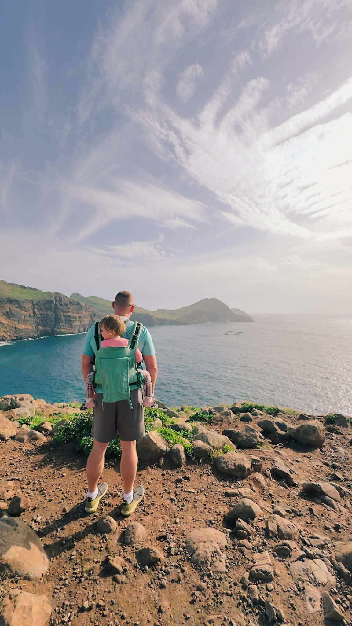 Európa Hawaii-ja egy kisgyerekkel