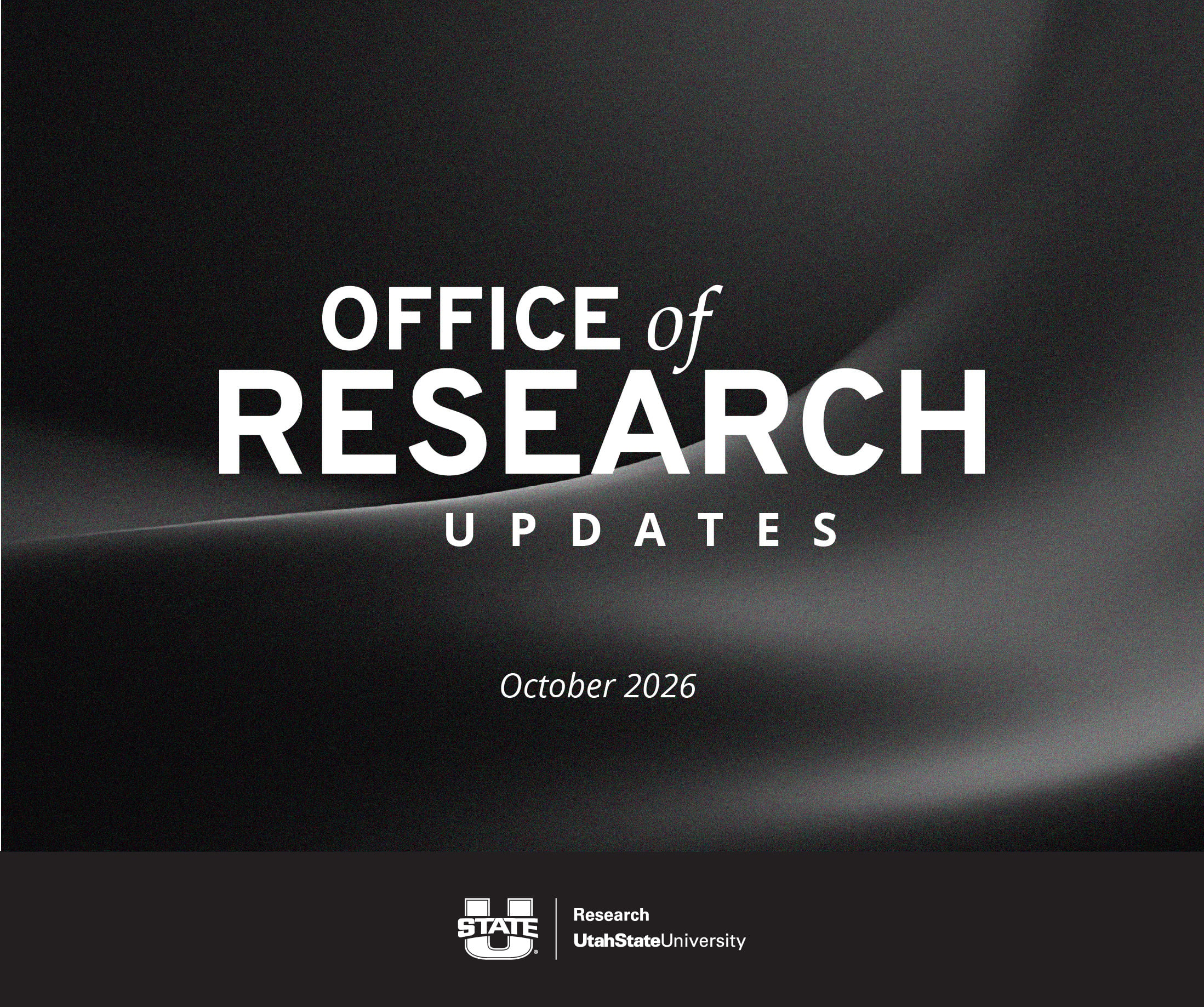 Office of Research Updates October 2026