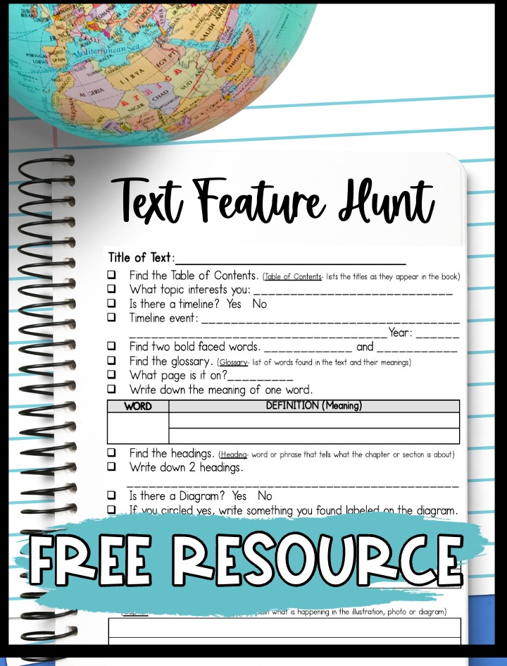 Free Text Feature Scavenger Hunt