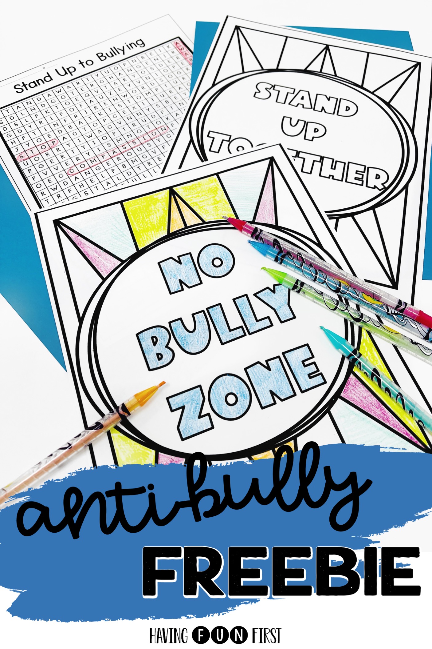 Free bullying worksheets