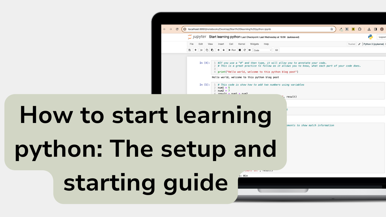 How to start learning python: The setup and starting guide