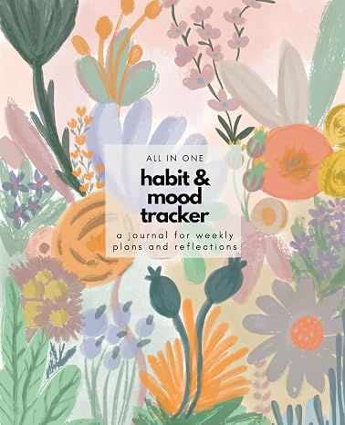Habit and Mood Tracker Journal
