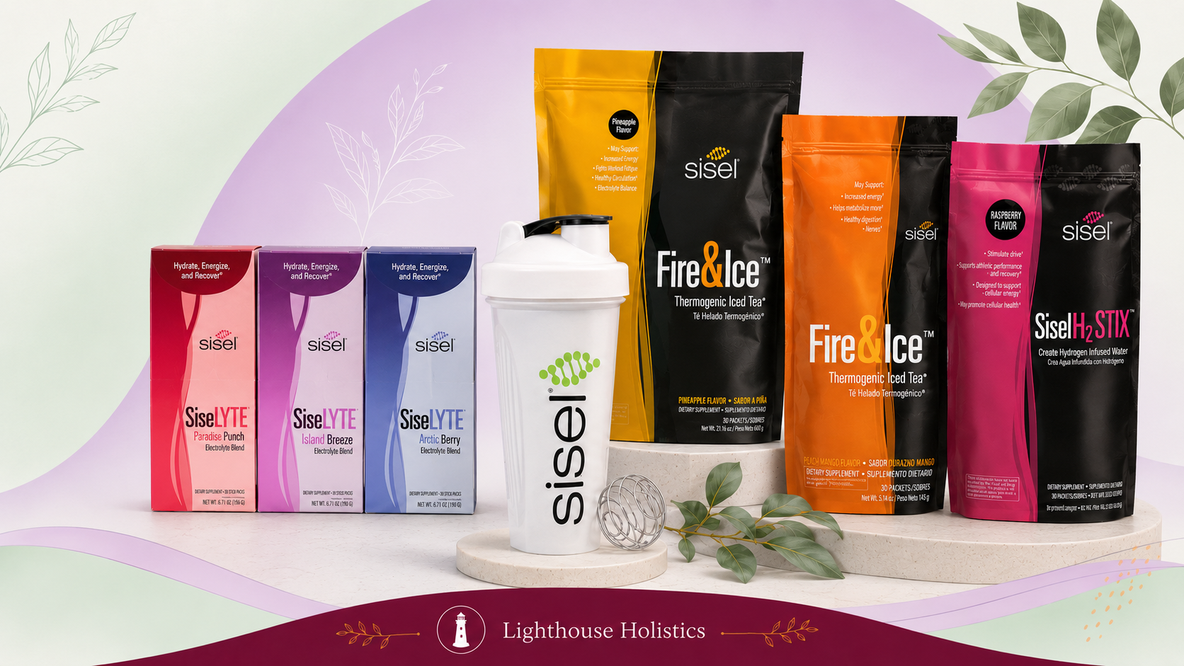 Hydration energy and daily wellness support
