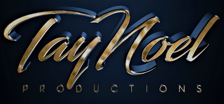 Tay NoeL Productions gold and black logo – instrumental hip-hop, R&B, and pop producer brand.