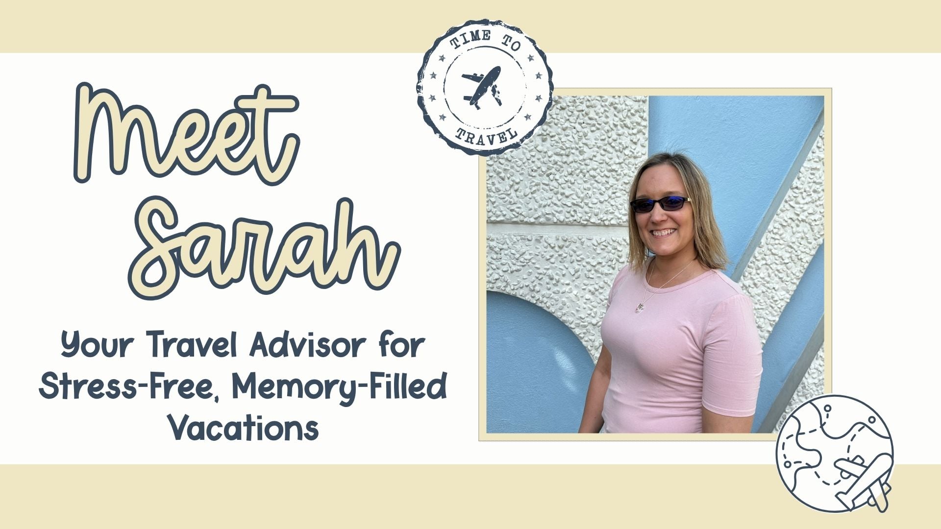 Sarah Barrette, travel advisor helping families and couples plan stress-free vacations.
