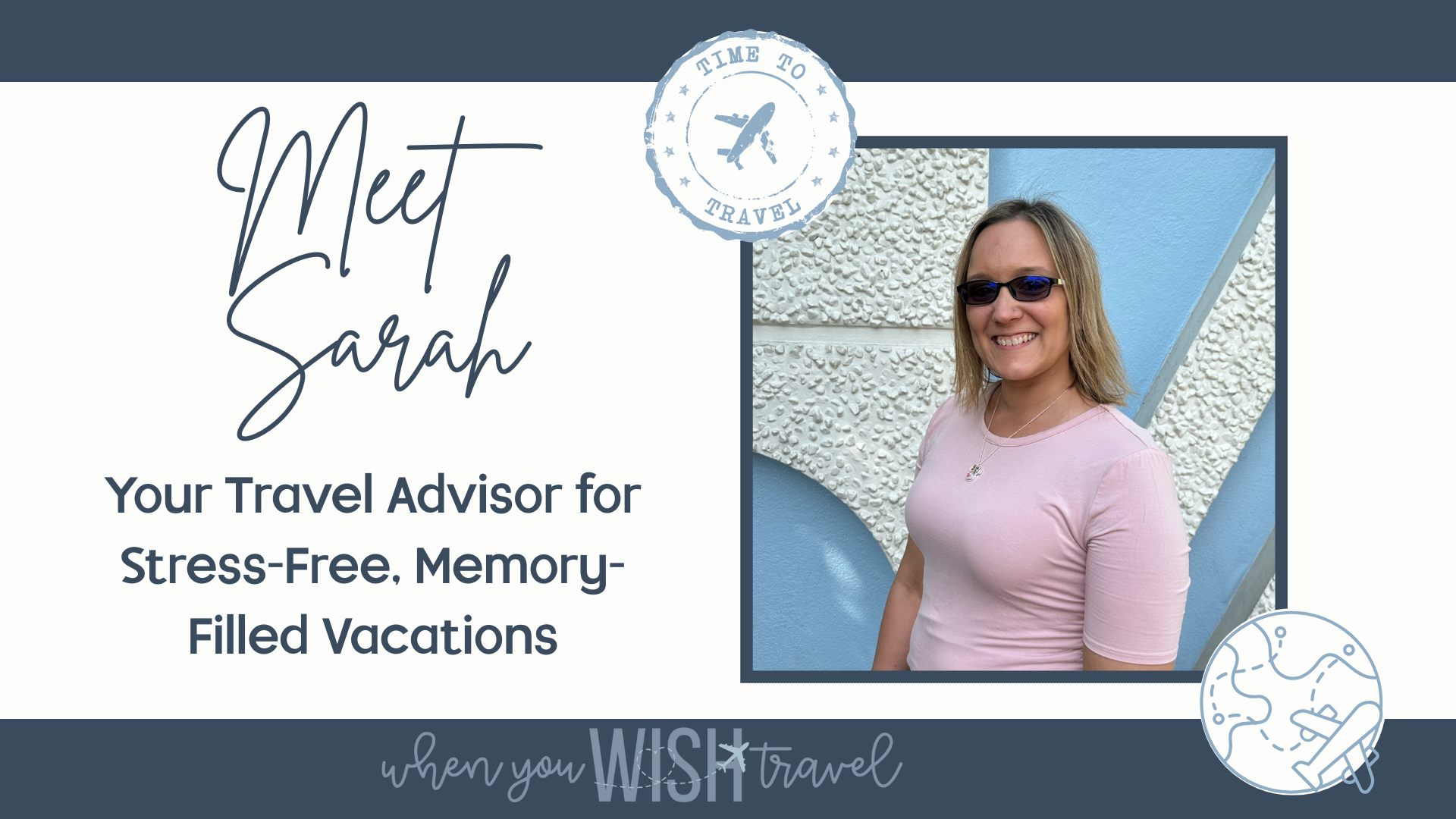 Sarah Barrette, travel advisor helping families and couples plan stress-free vacations.