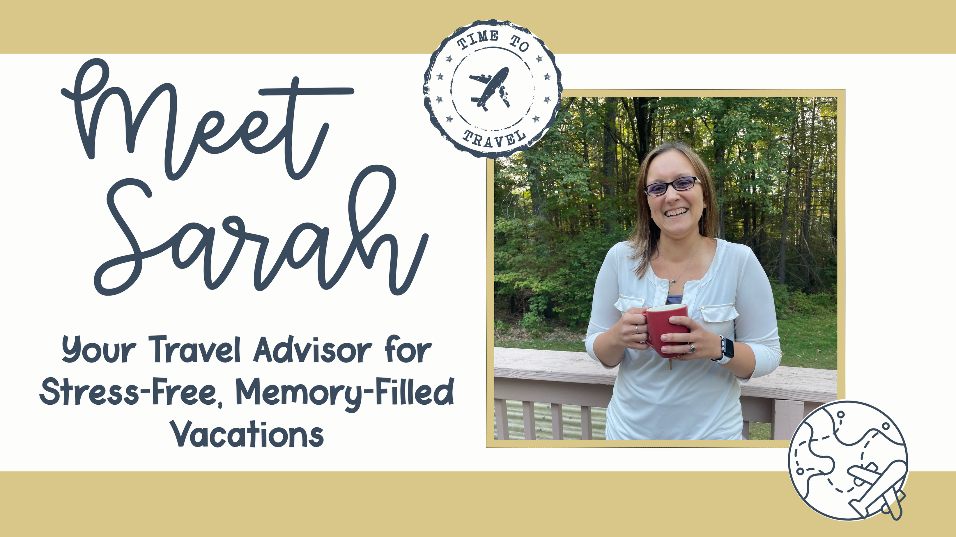 Sarah Barrette, travel advisor helping families and couples plan stress-free vacations.