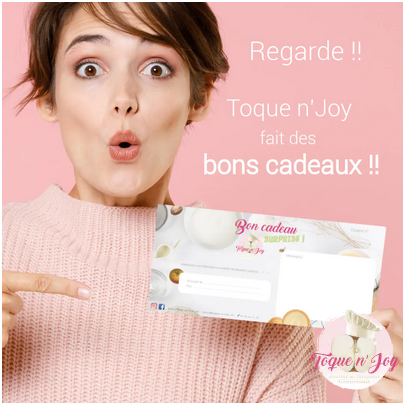 Toque n'Joy propose des bons cadeaux