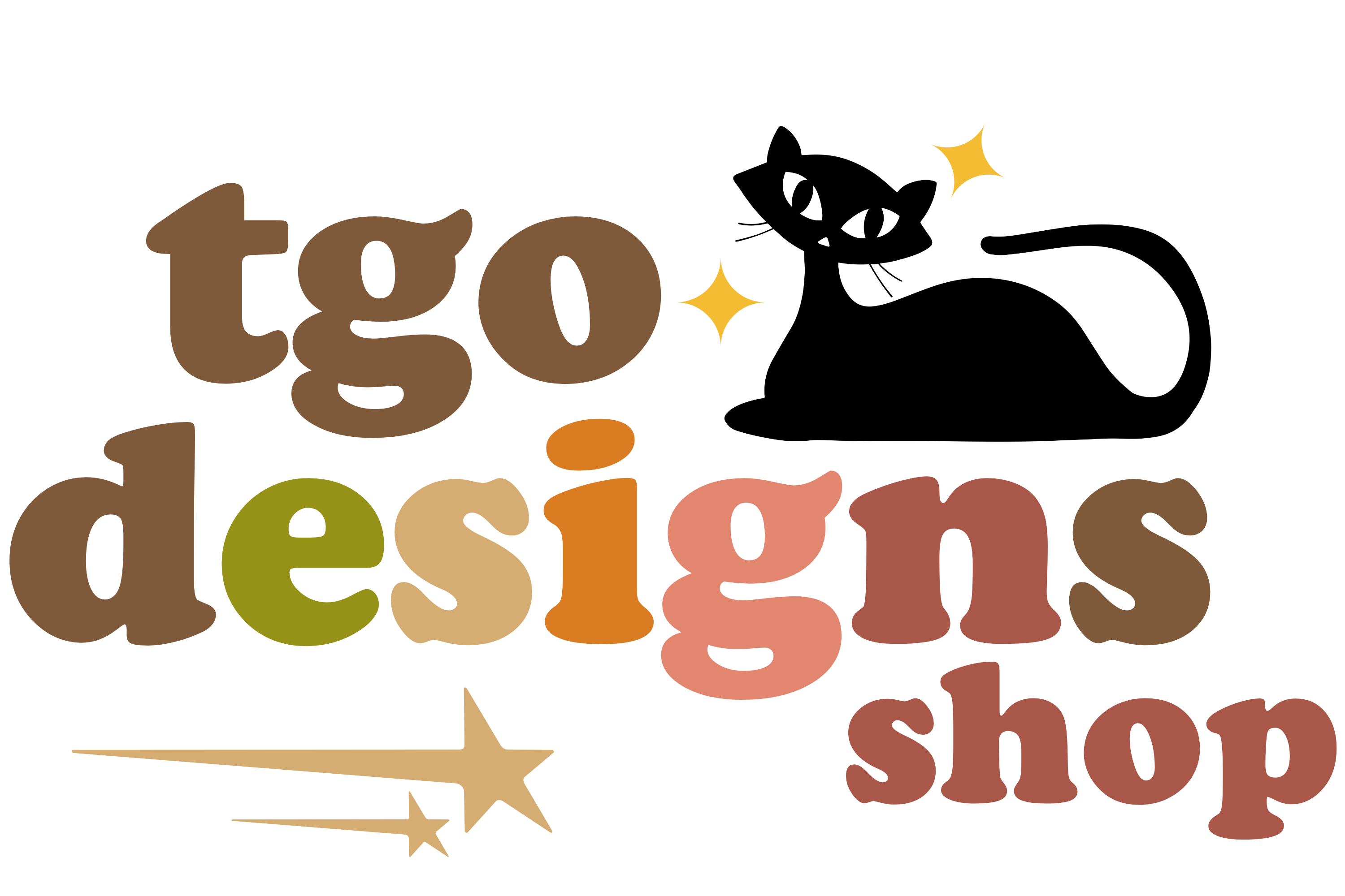 TGO Designs Logo, coffee cup with hearts and steam, purple and dark teal colors