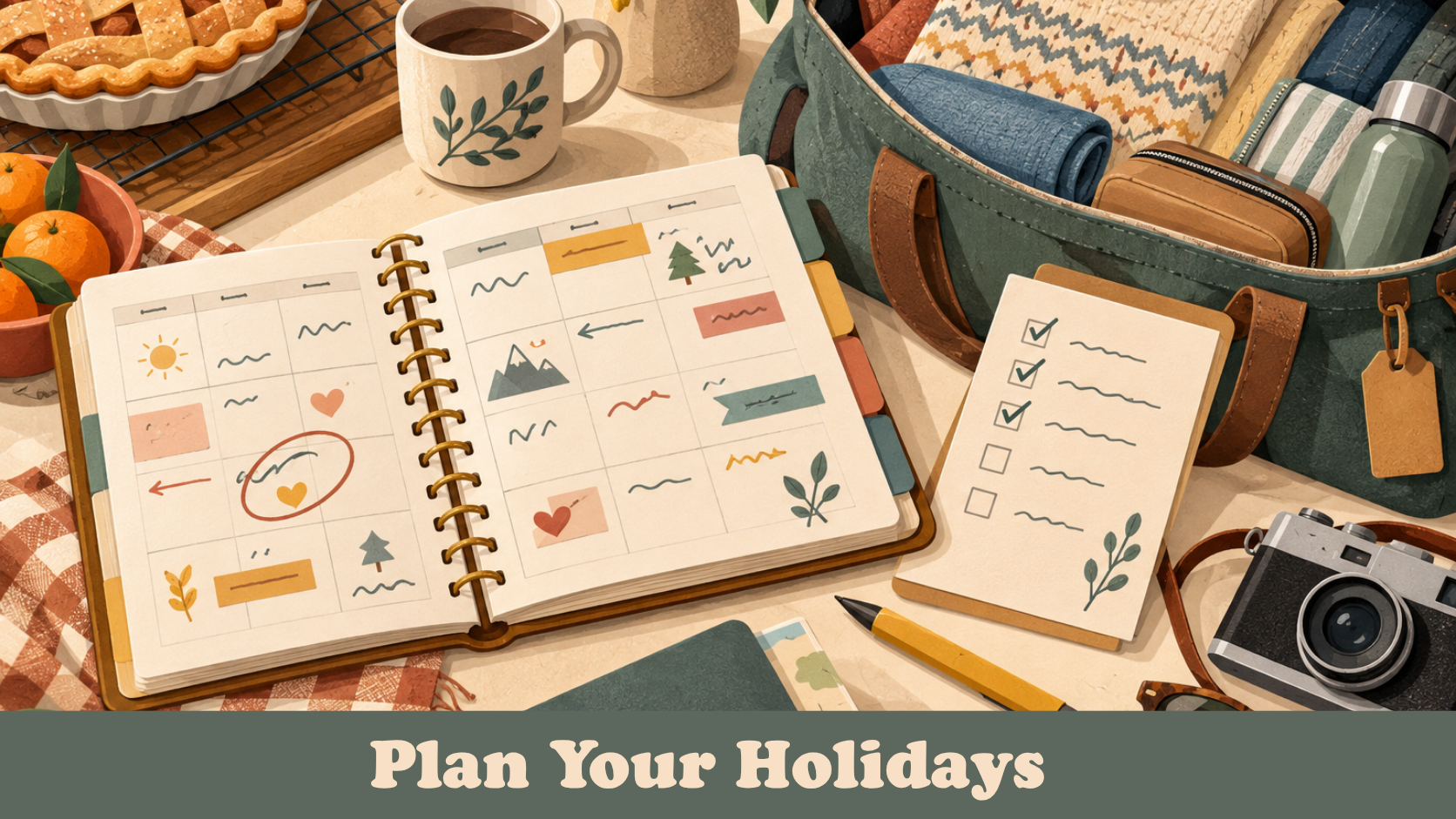 Plan Your Holiday Ahead of Time (So You Can Enjoy It)