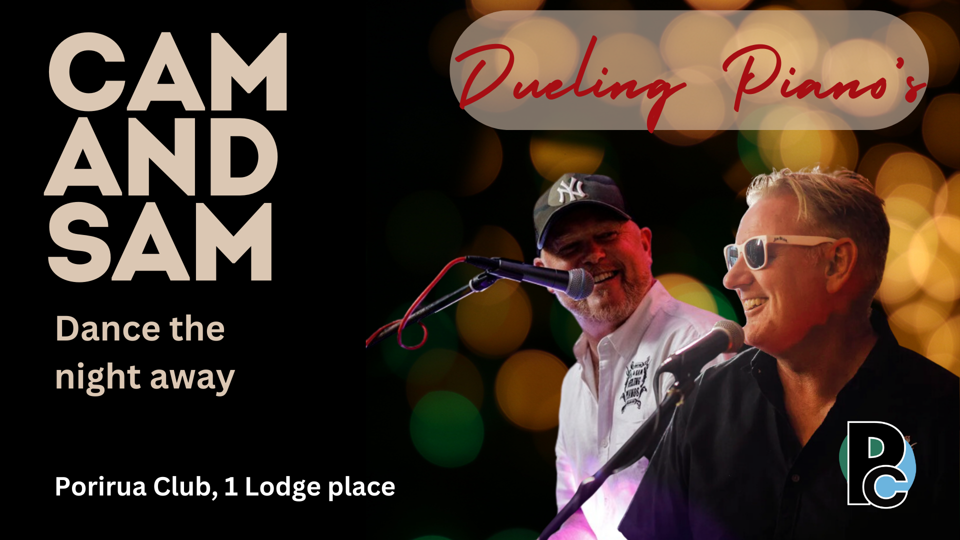 Sam and Cam with Dueling Piano's