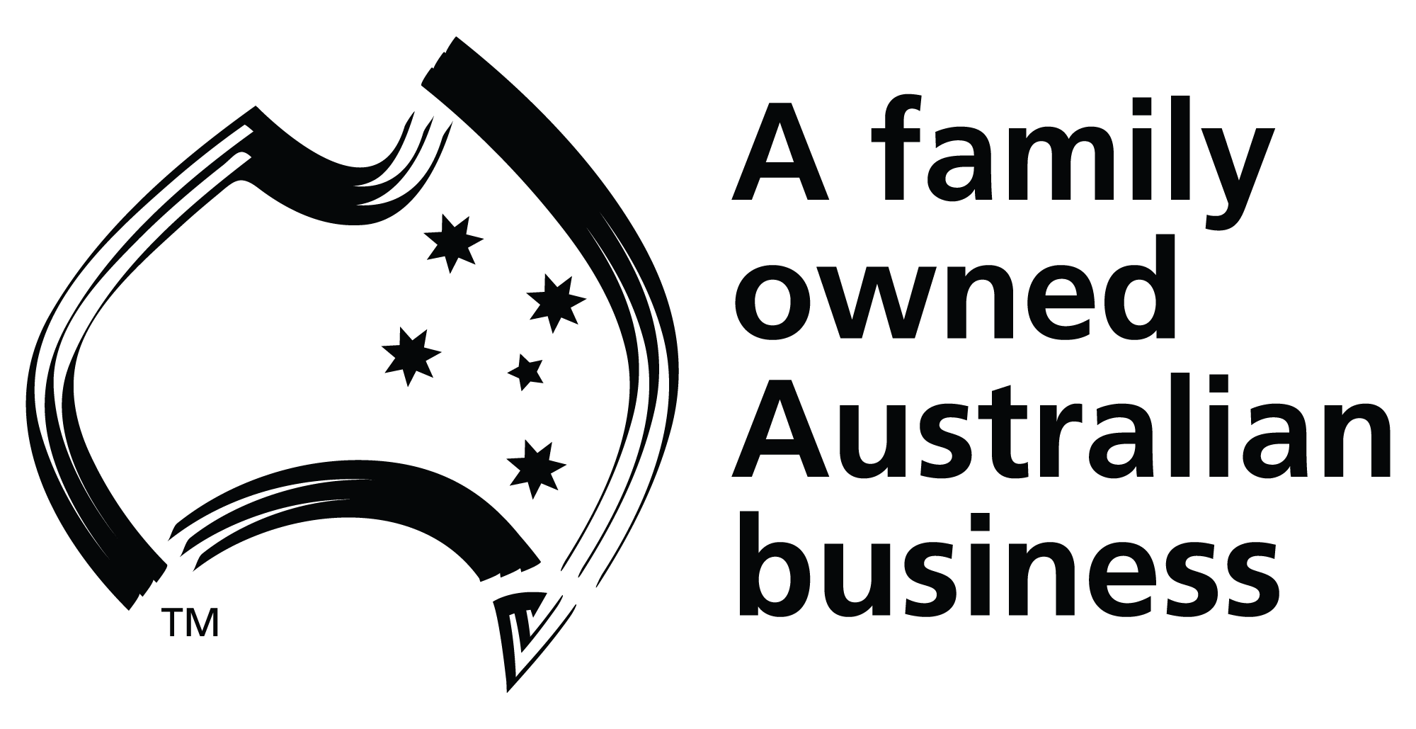 A family owned Australian business emblem
