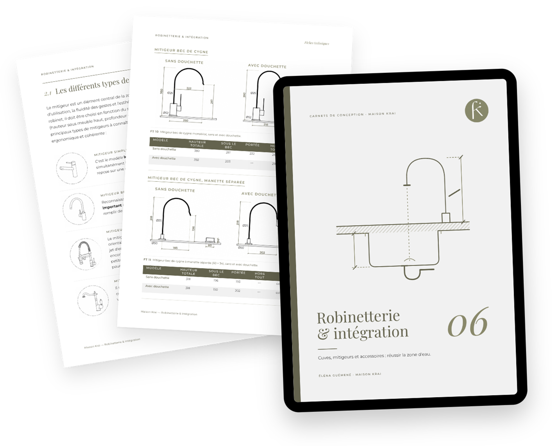 Aperçu : Carnet 06 · Robinetterie & intégration
