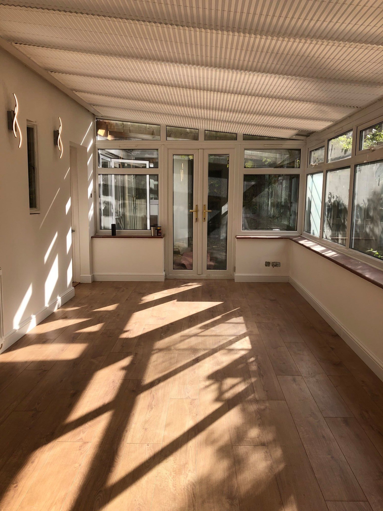 Dark grey serica super matt finger pull door wardrobe and desk