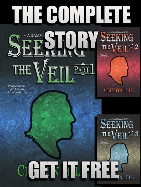 Seeking the Veil Series, book covers
