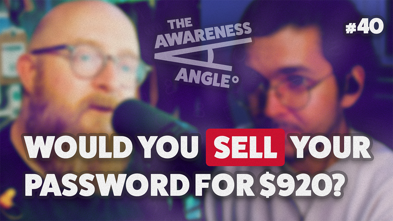 Would You Sell Your Password for $920?