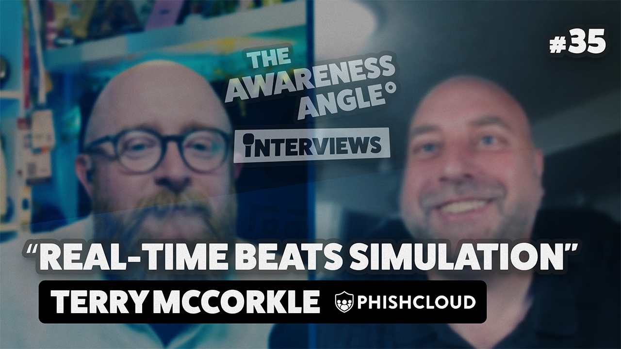 “Real-time beats simulation” - Terry McCorkle on Rethinking Phishing