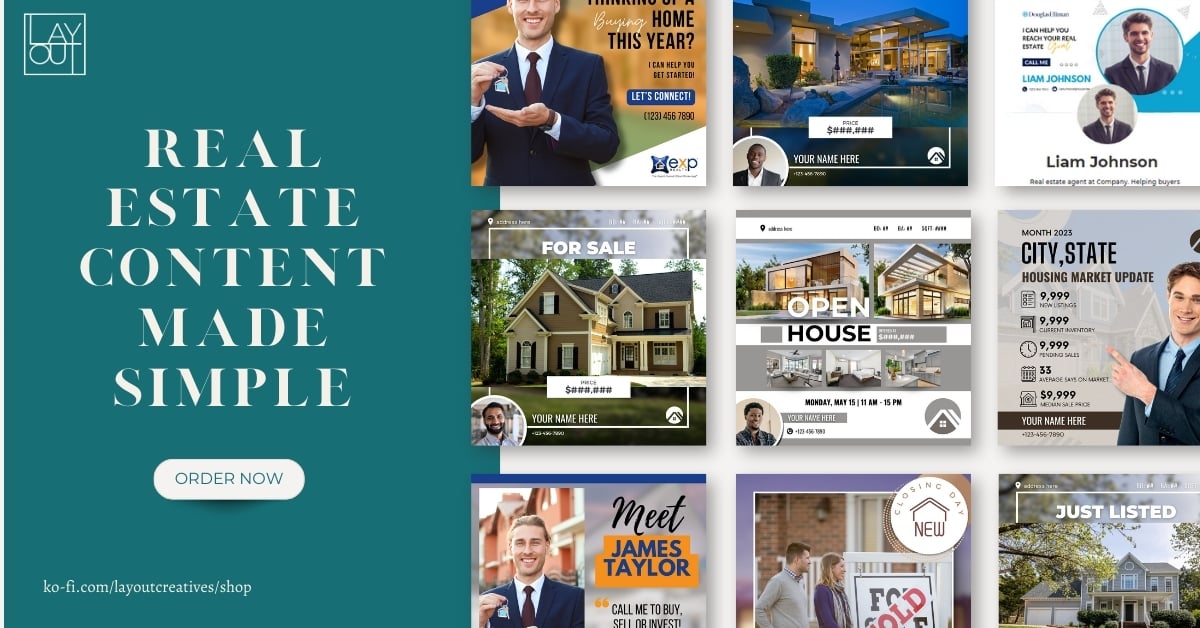 LayOut Creatives | Real Estate Social Media Designs