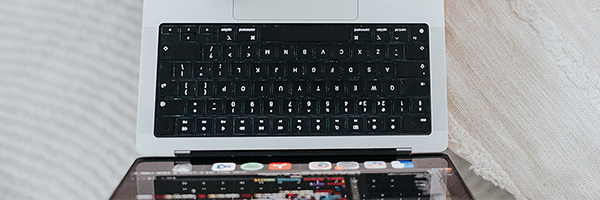 laptop from above banner