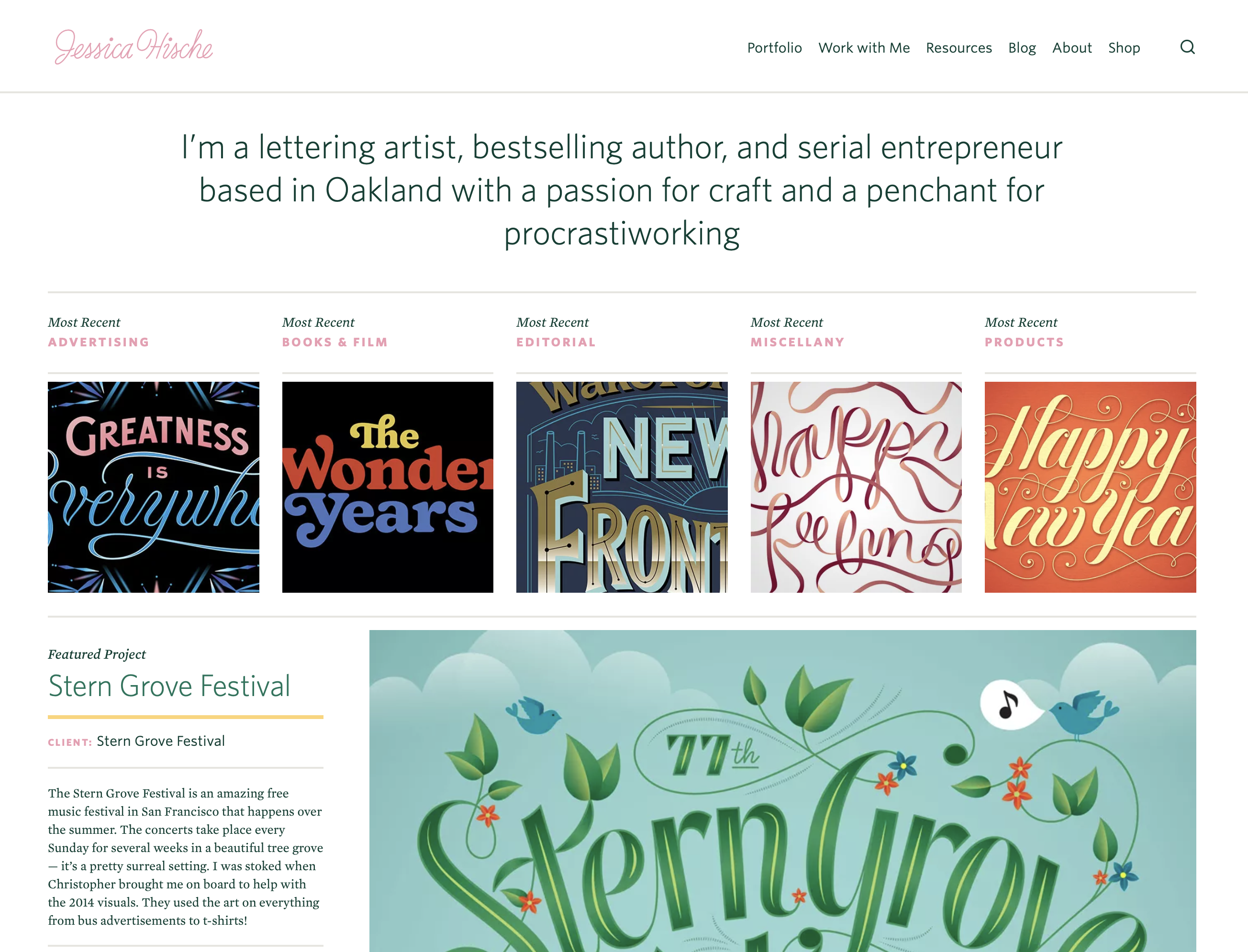 Jessica Letering Jessica Hische - WORKSHOPS! Build a Custom Portfolio Site + Lettering ...