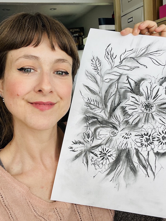 Jo Lawes art Free minful drawing workshop