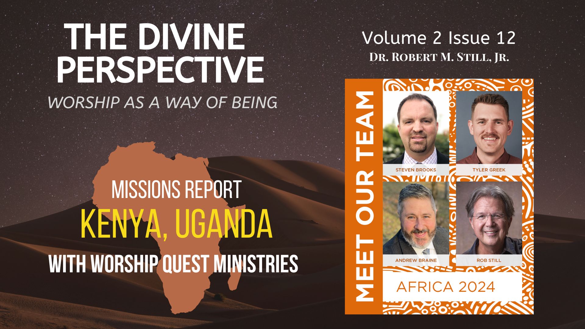 Missions Report: Africa with Worship Quest Academy