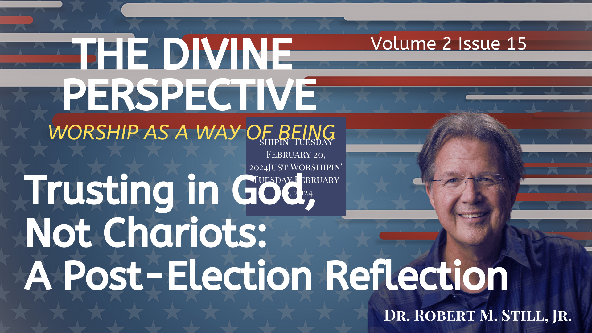 Trusting In God, Not Chariots: A Post-Election Reflection