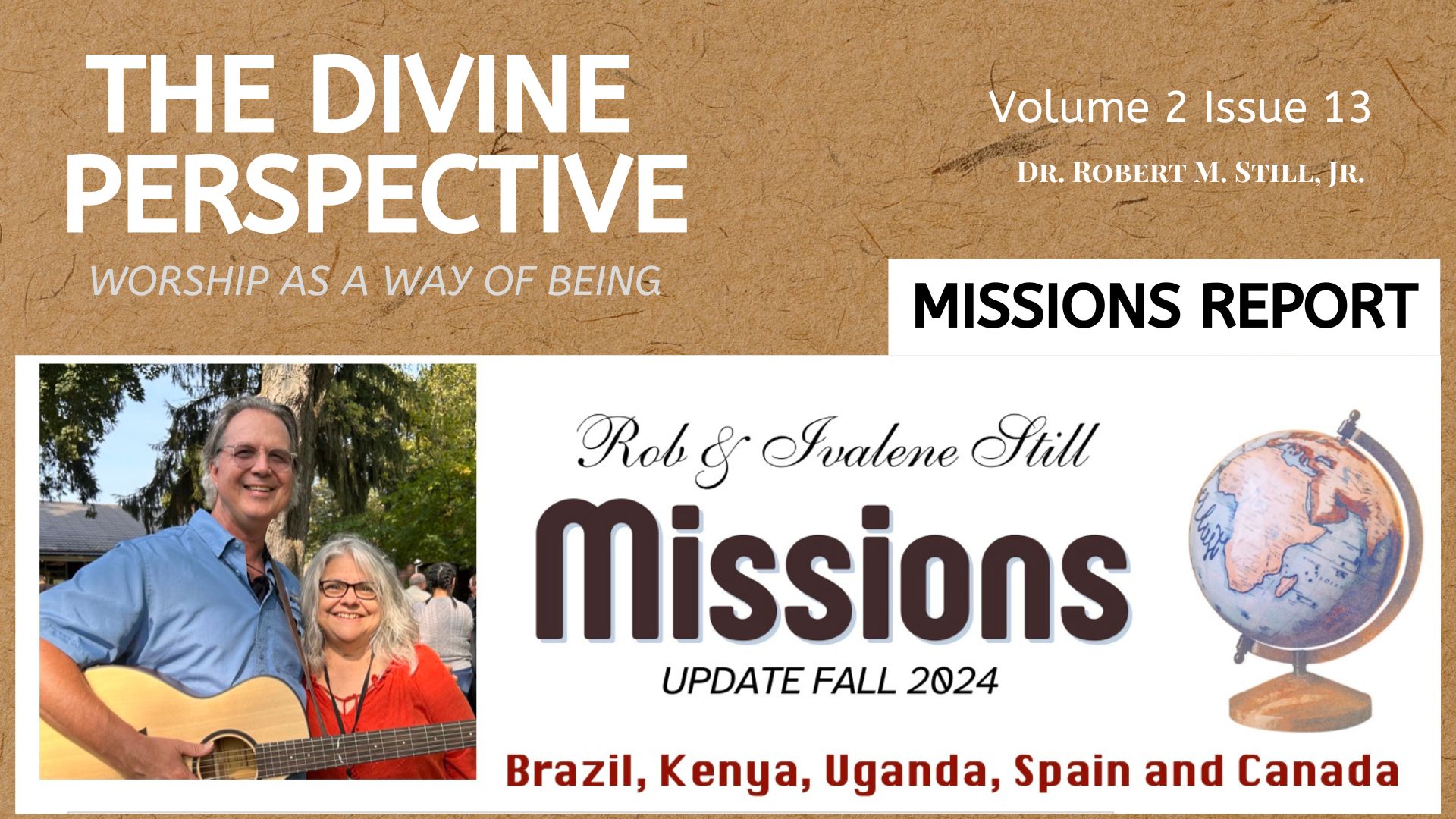 FALL 2024 UPDATE: Missions, Music, Ministry