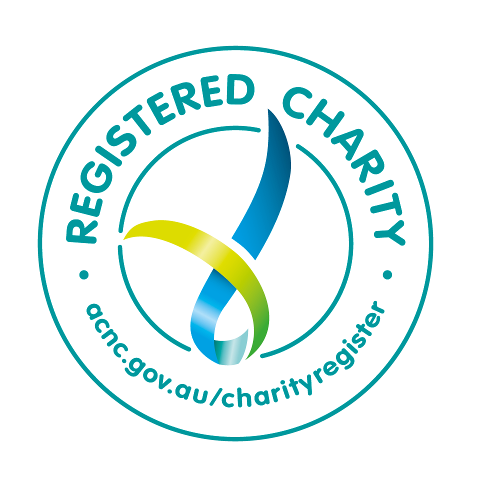 The logo for registered charities in Australia