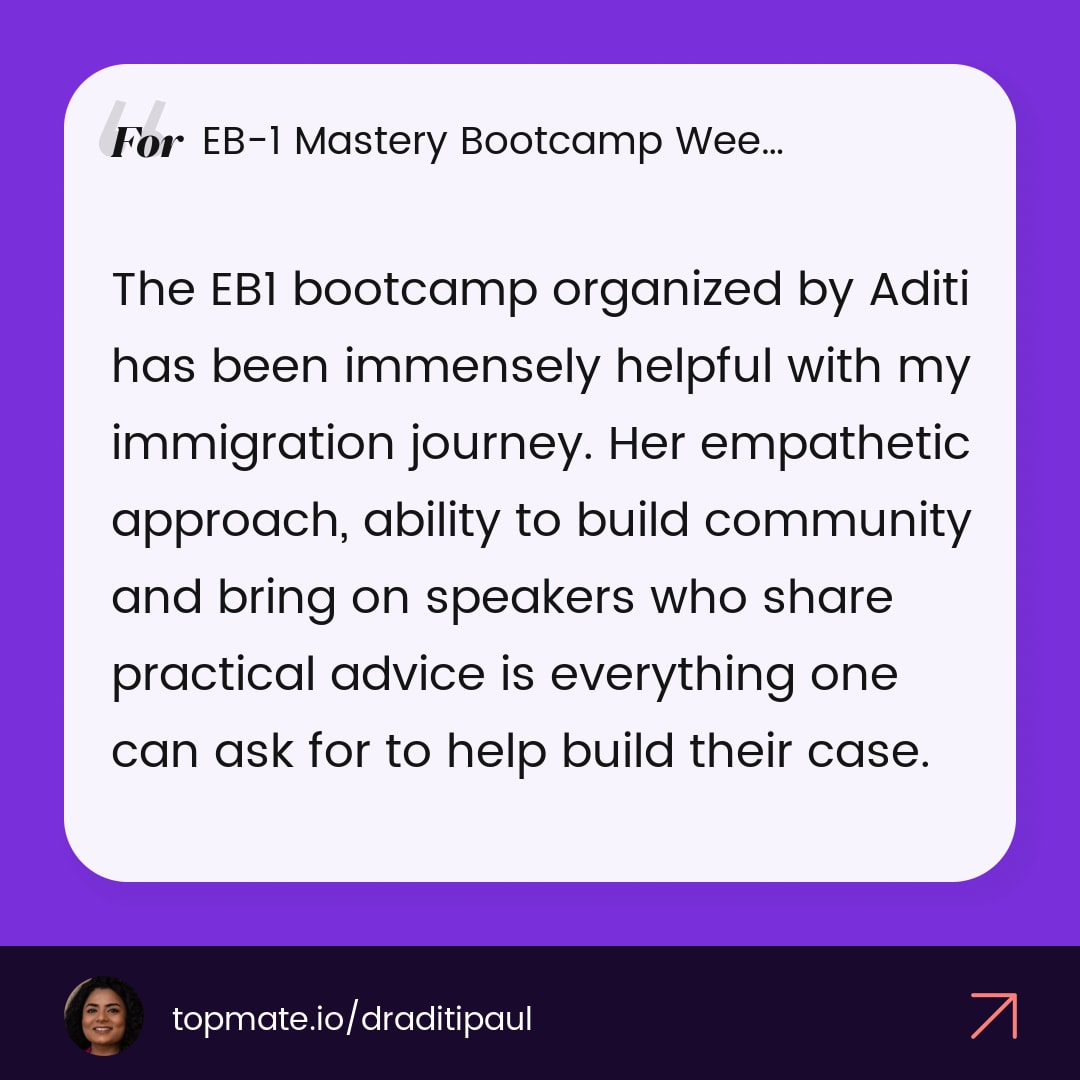 Bootcamp testimonial