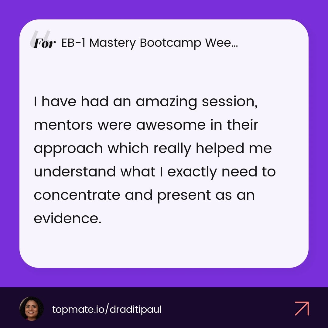 Bootcamp testimonial