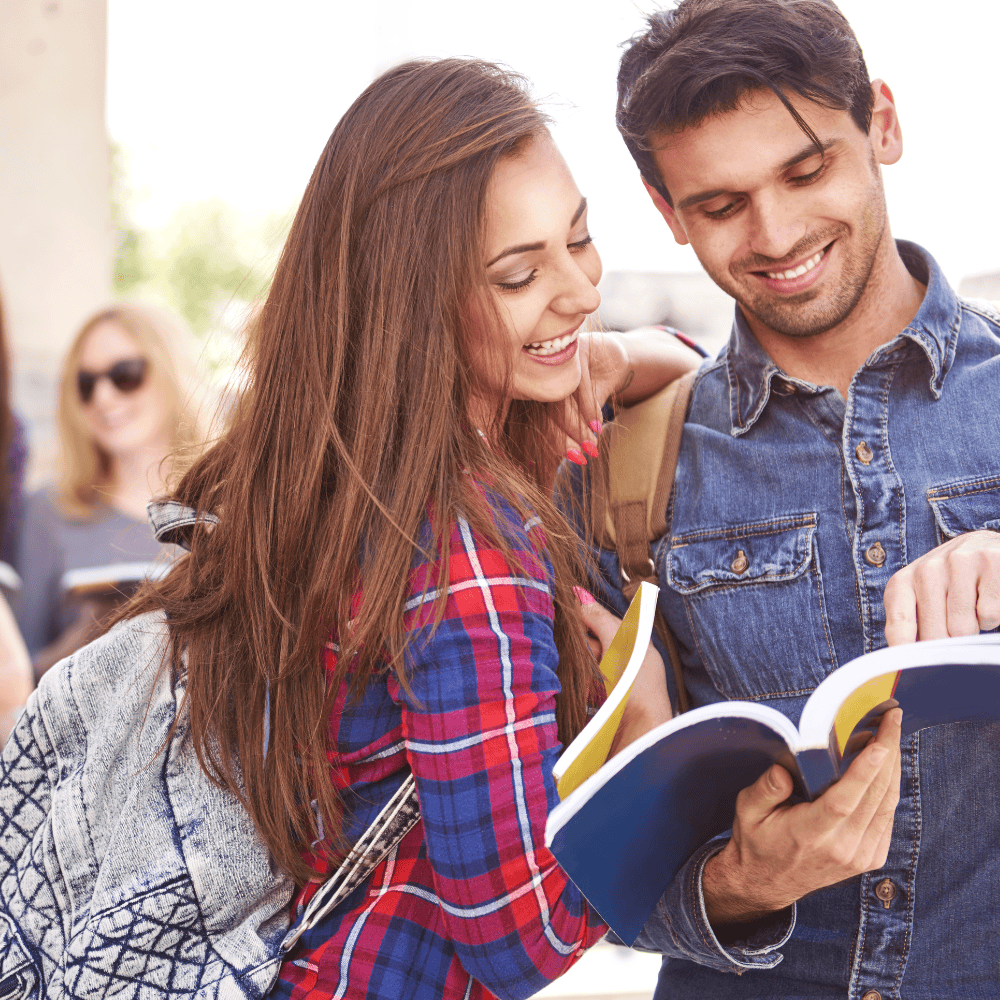Jóvenes estudiantes